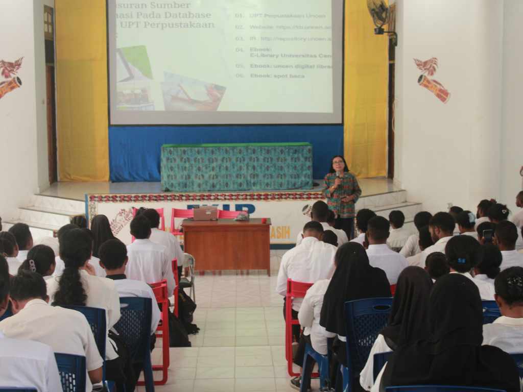 Sosialisasi Repository Institusi Universitas Cenderawasih di Fakultas Keguruan dan Ilmu Pendidikan