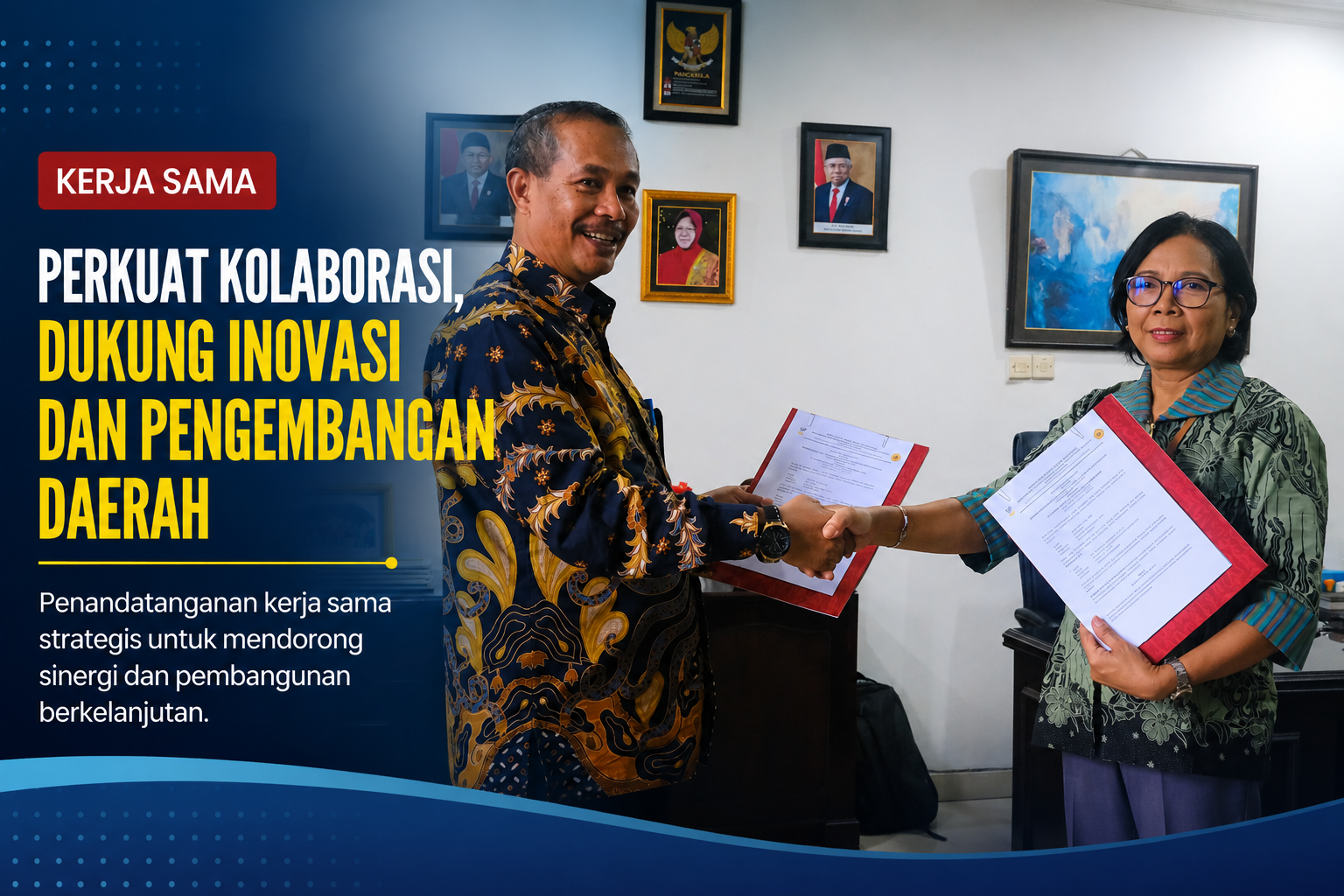 BBPPKS Jayapura dan Perpustakaan Universitas Cenderawasih Jalin Kerja Sama Strategis Melalui Penandatanganan MoU